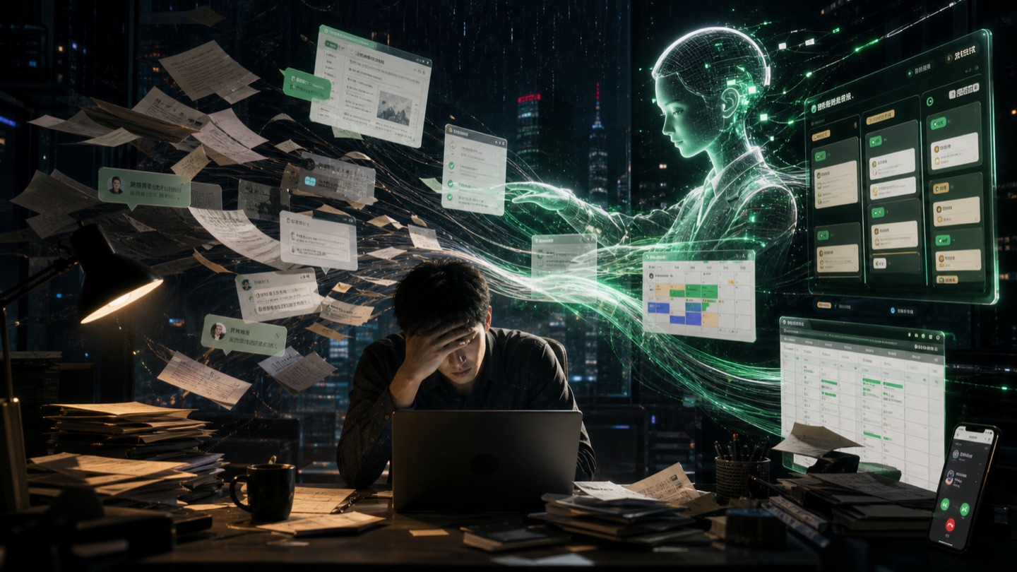 AI 接进飞书办公室